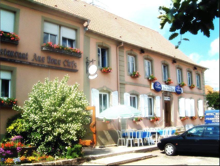 Aux Deux Clefs Hotel Petersbach Exterior foto