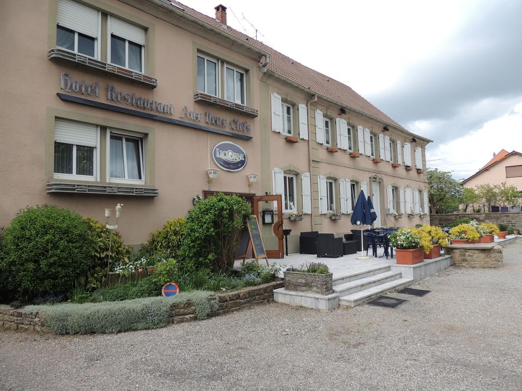 Aux Deux Clefs Hotel Petersbach Exterior foto